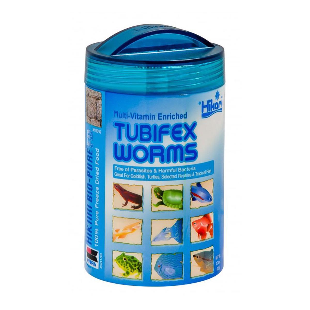 Hikari Bio-Pure Tubifex Worms Freeze-Dried Fish Food